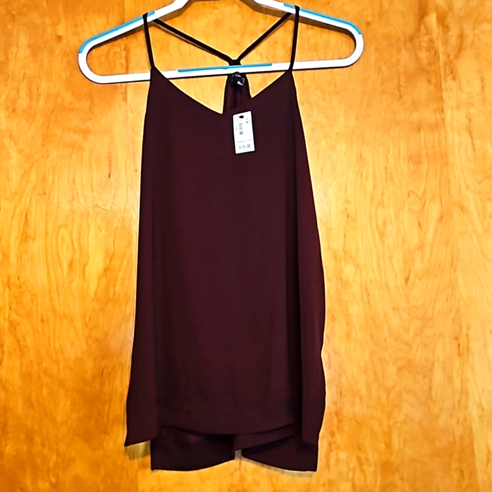 NWT The Limited Burgundy Tank Top